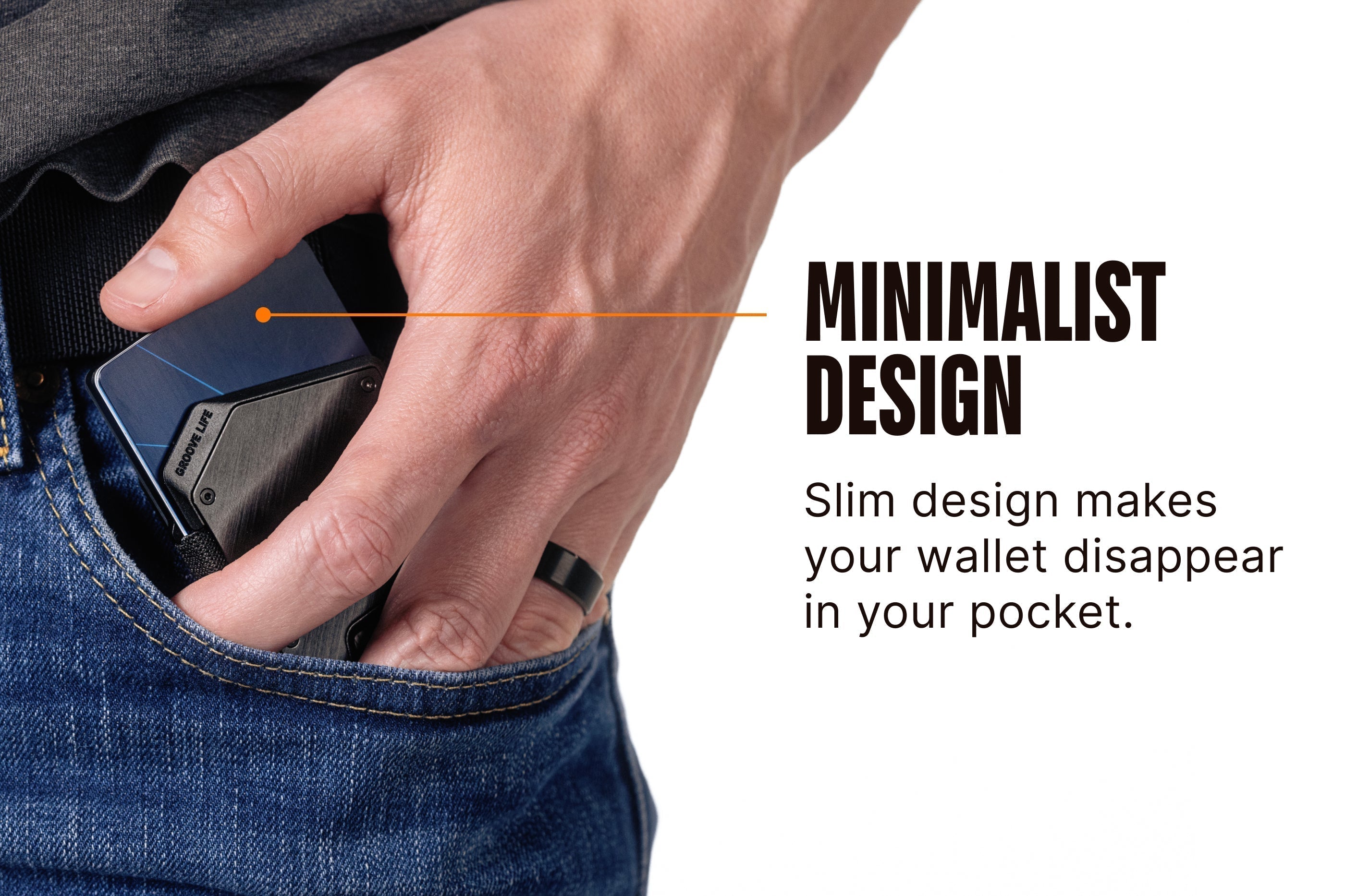 Groove Wallet® Stealth - Carbon Fiber