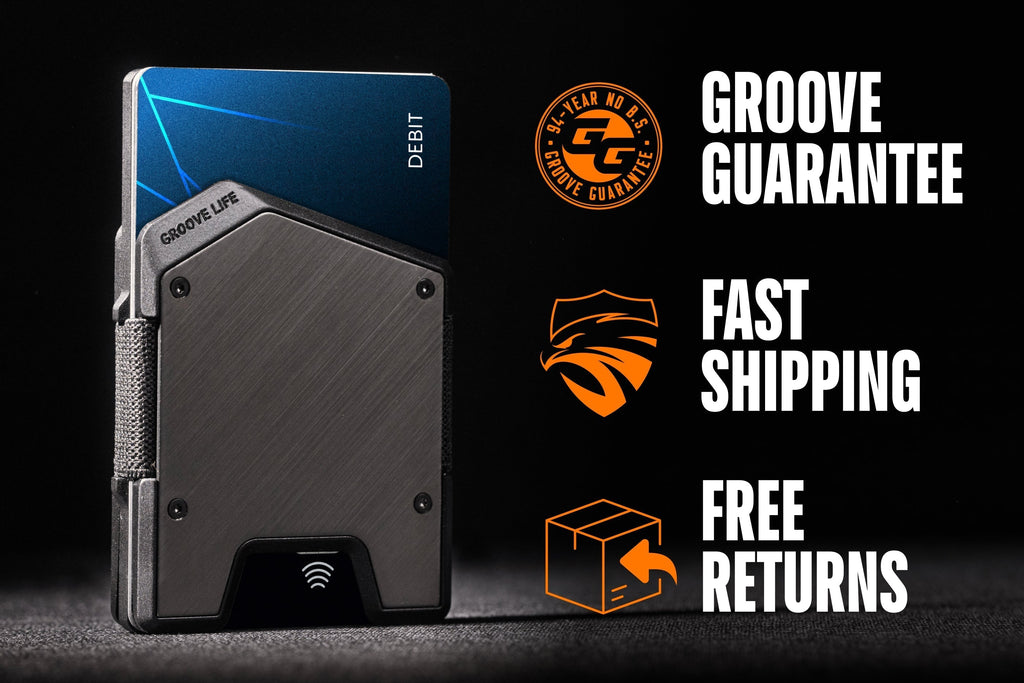 Groove Wallet® Stealth - Carbon Fiber