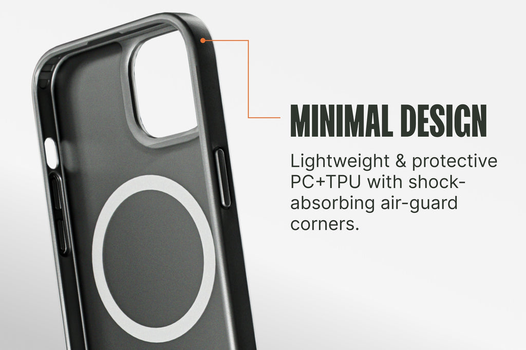 Groove MagSafe Phone Case - Deep Stone Grey