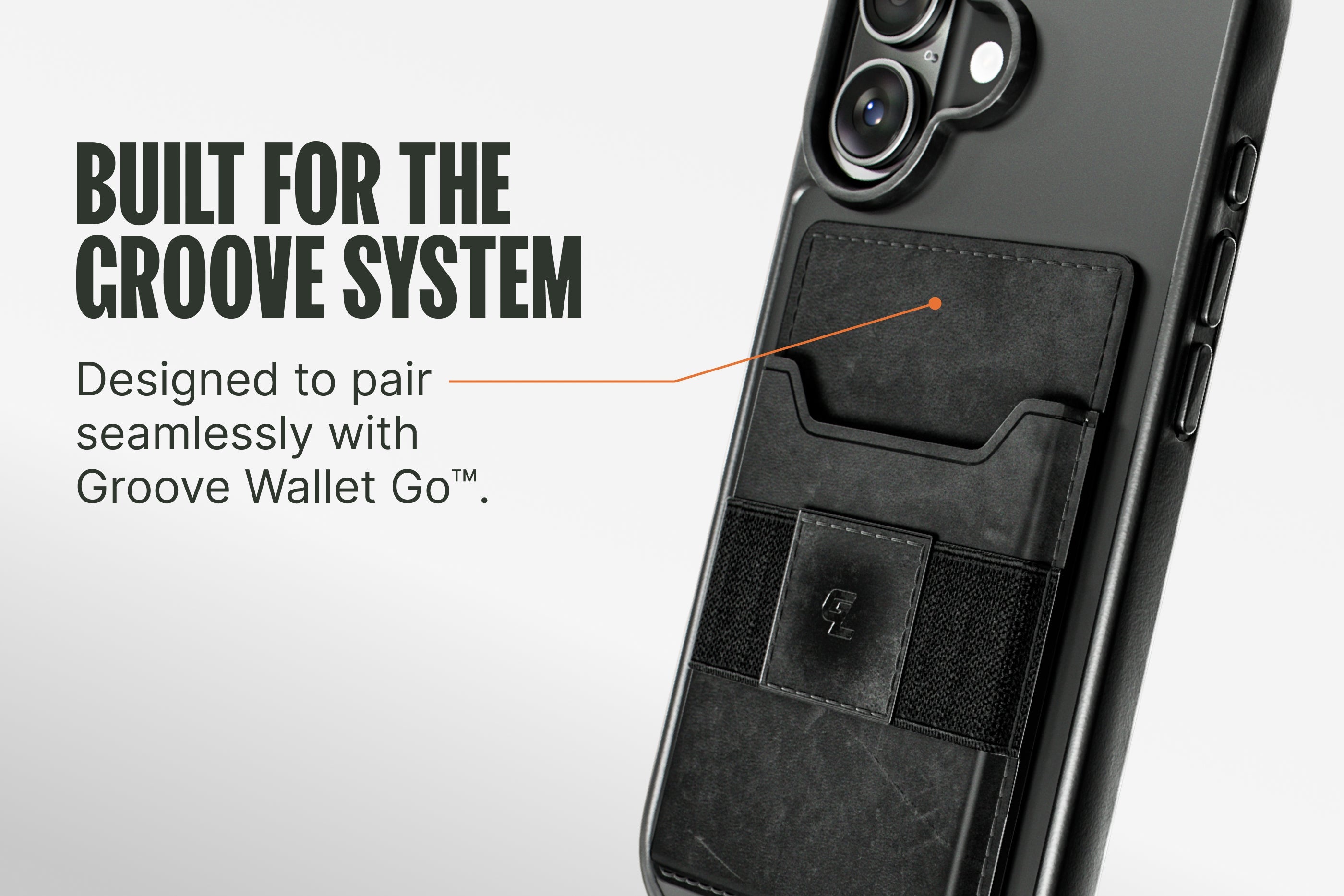 Groove MagSafe Phone Case - Deep Stone Grey
