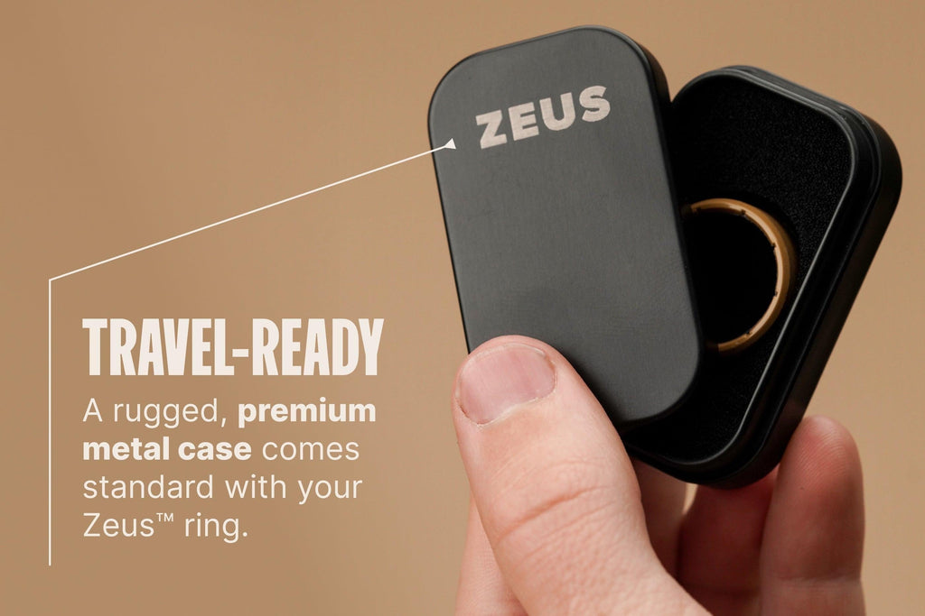 Zeus Edge Midnight Black Ring