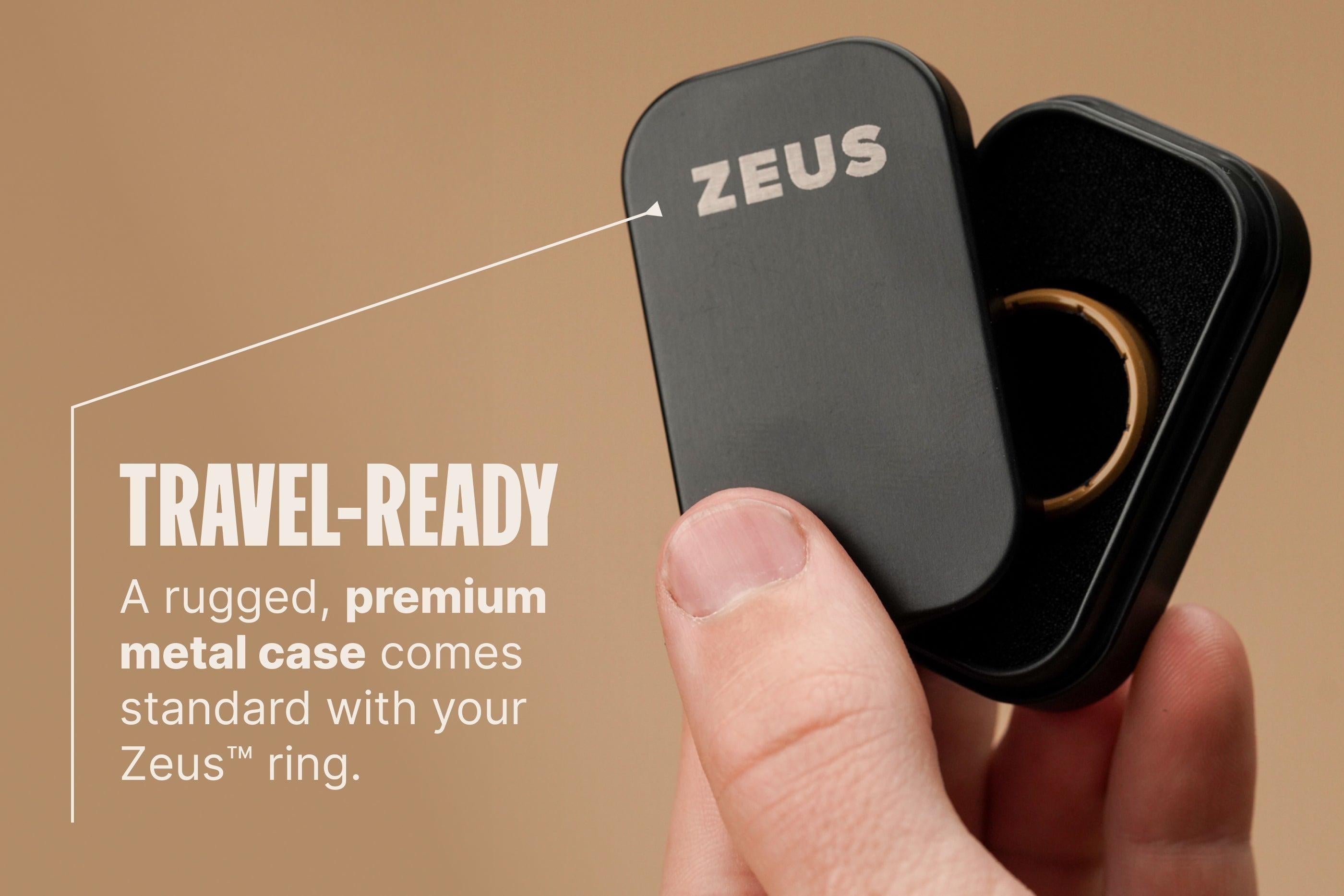 Zeus Edge Midnight Black Ring