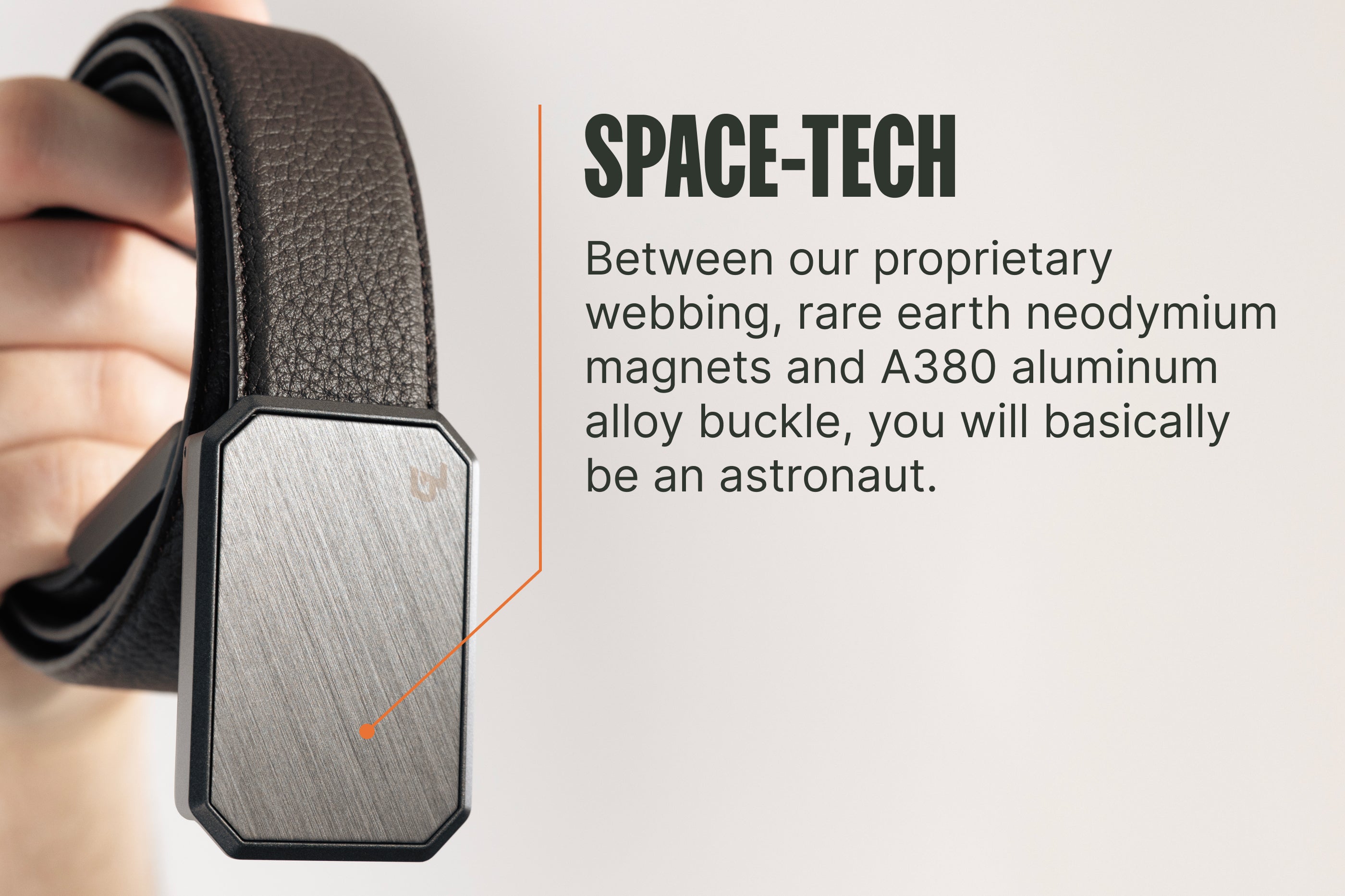 Groove Belt® Max Leather - Brown