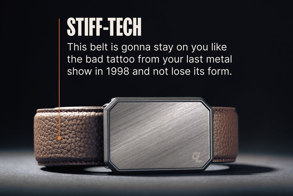Groove Belt® Max Leather - Brown