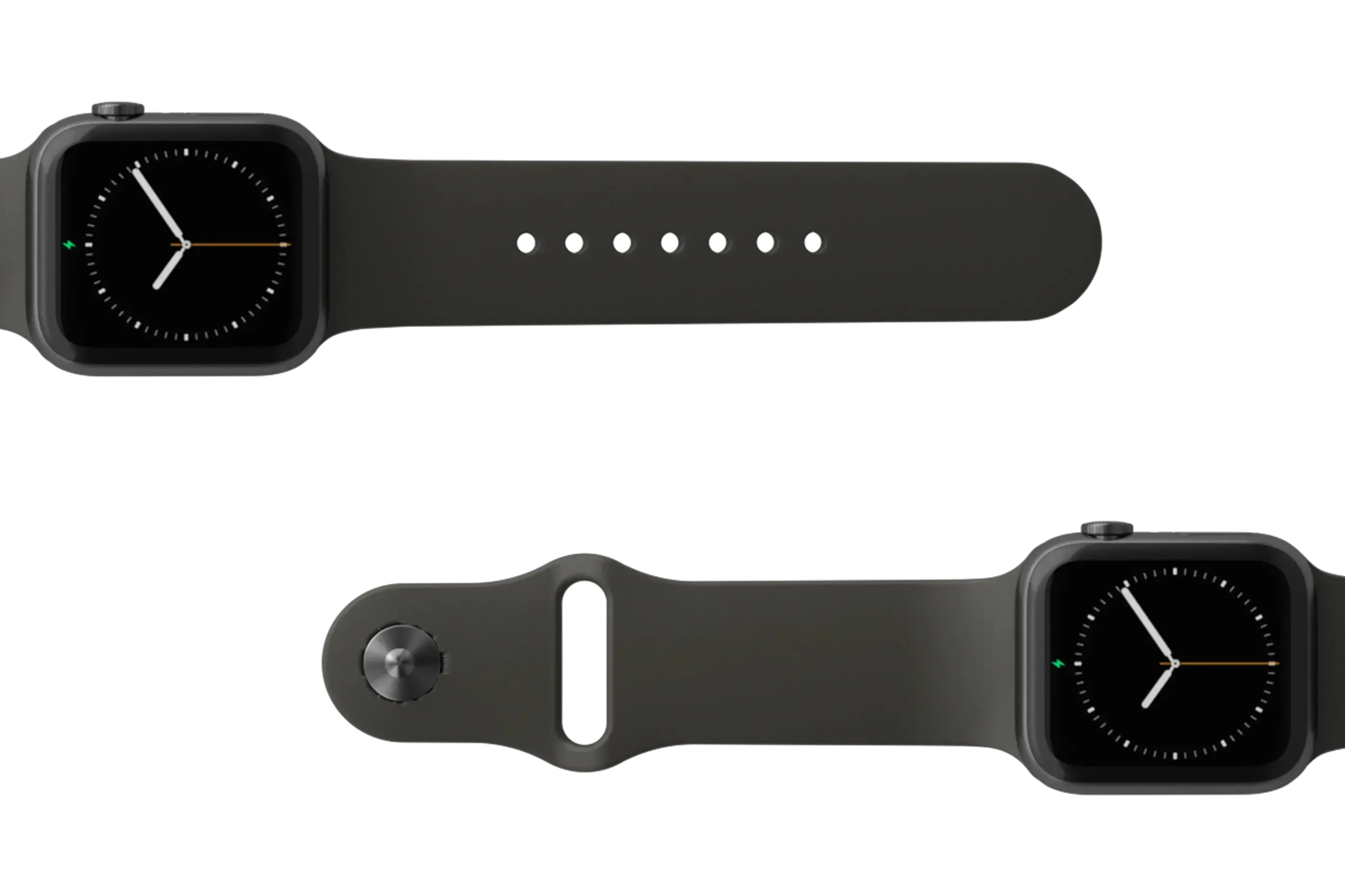 Apple Watch Band Solid Black