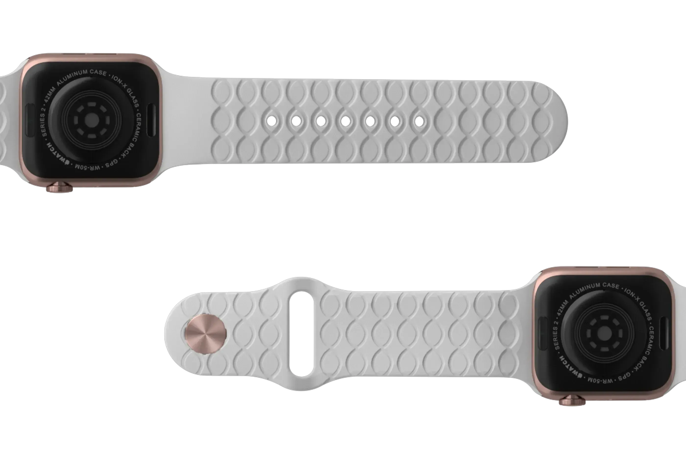 Apple Watch Band Solid White