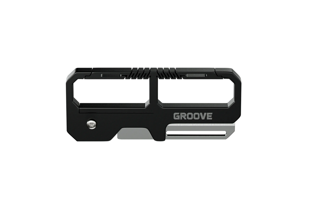 Groove® Carabiner Knife - Black