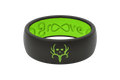 Bone Collector Black &amp; Green Ring