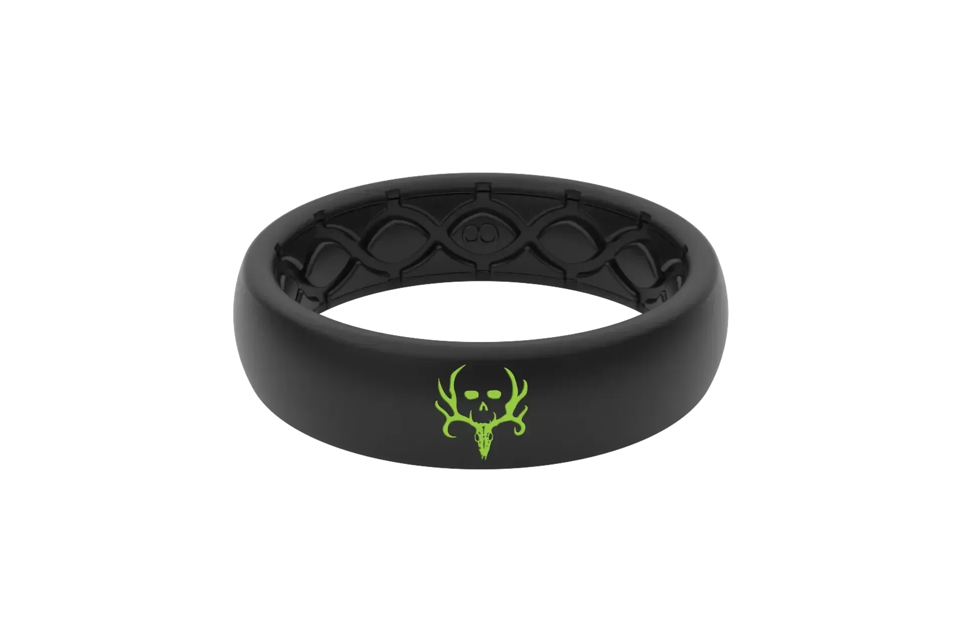 Bone Collector Midnight Black Thin Ring