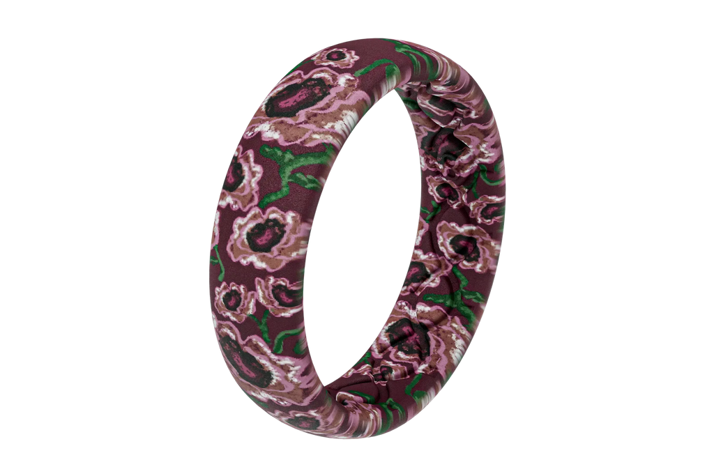 August Poppy Thin Ring