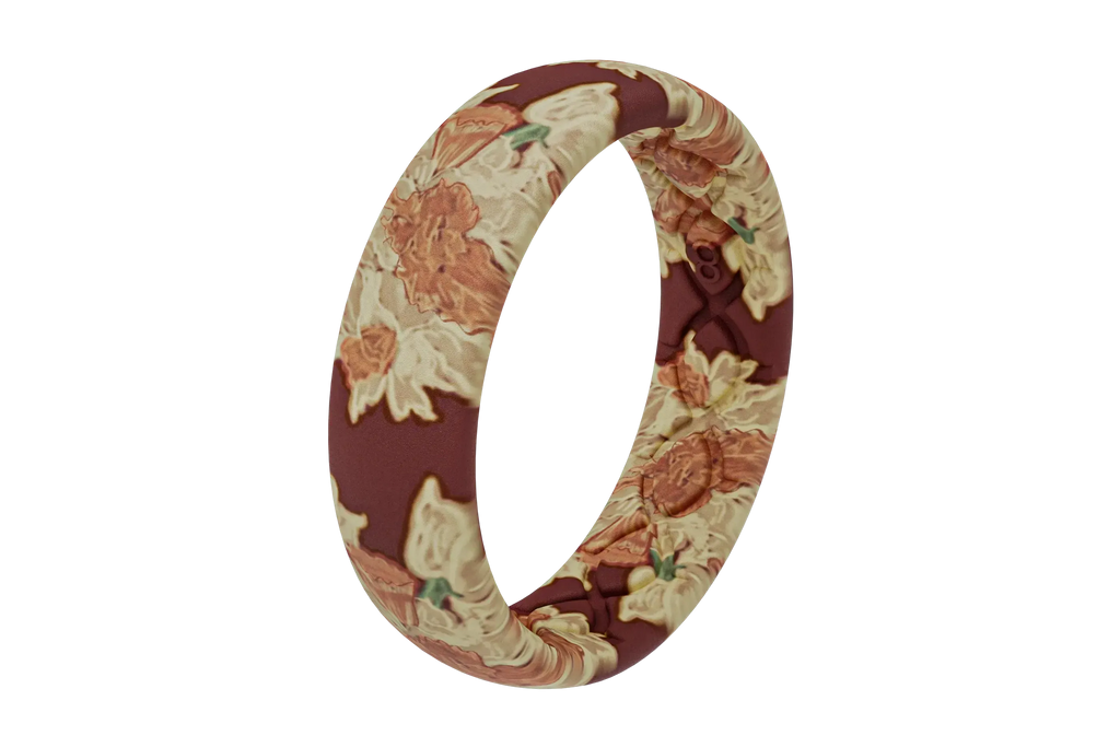 March Daffodils Thin Ring