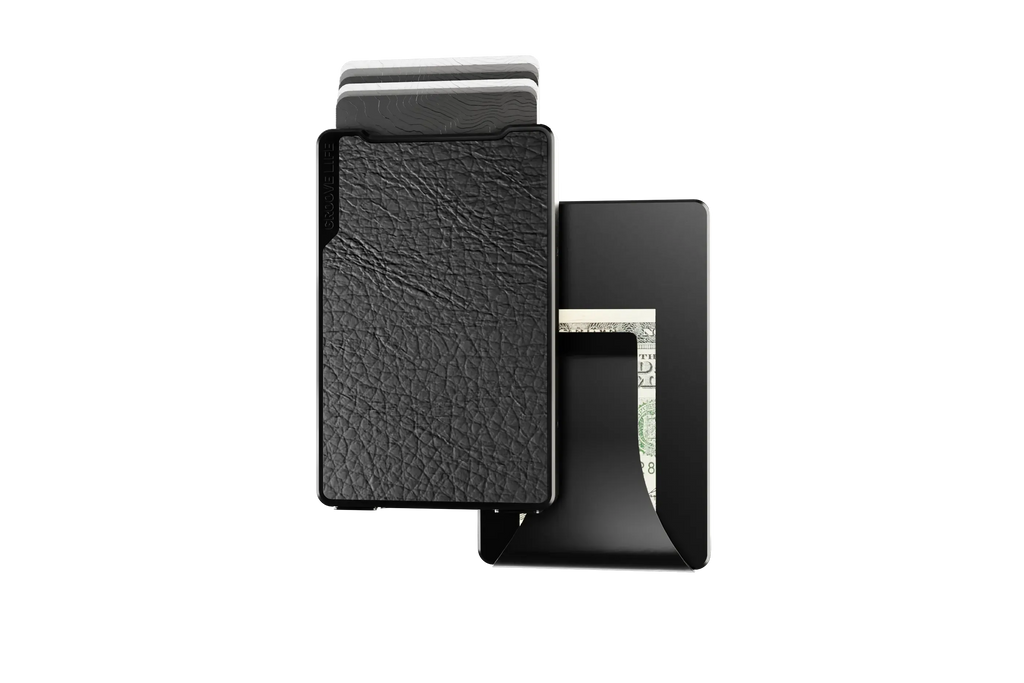 Groove Wallet® Leather - Black