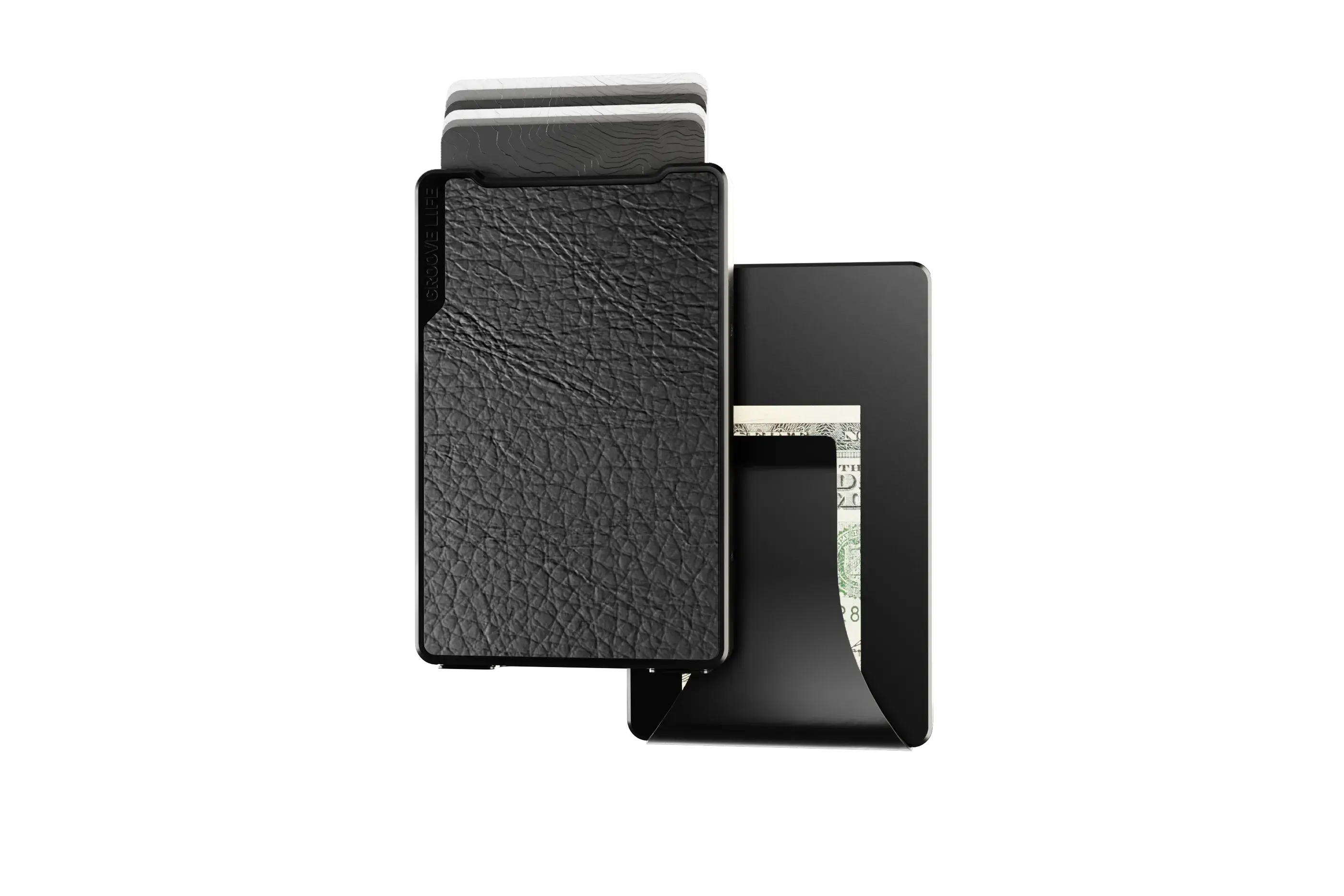 Groove Wallet® Leather - Black