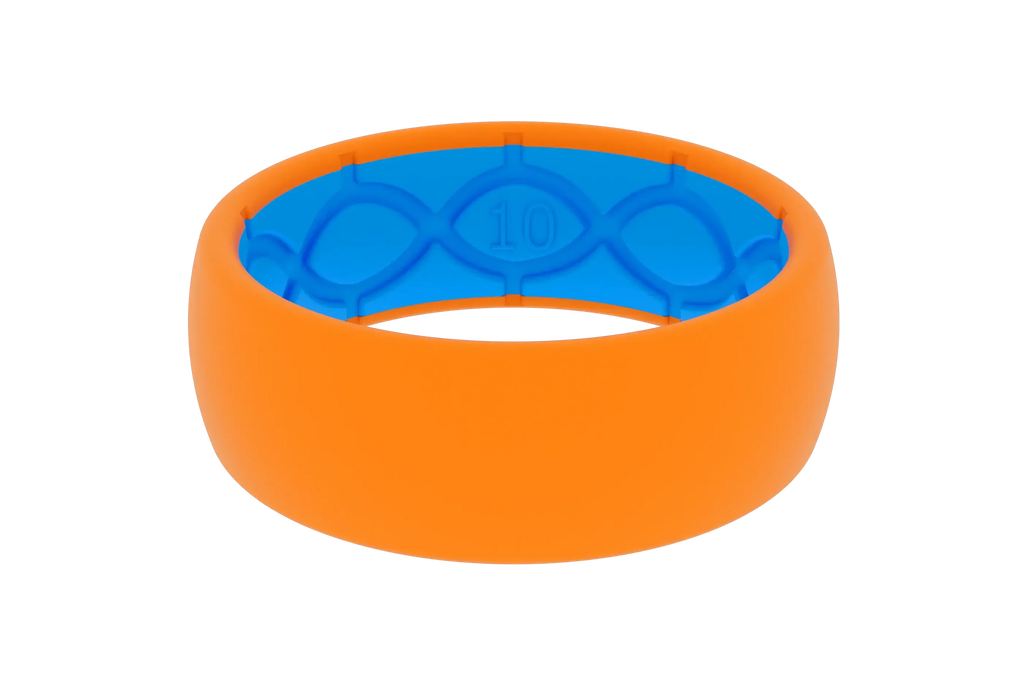 Solid Blaze Orange Ring