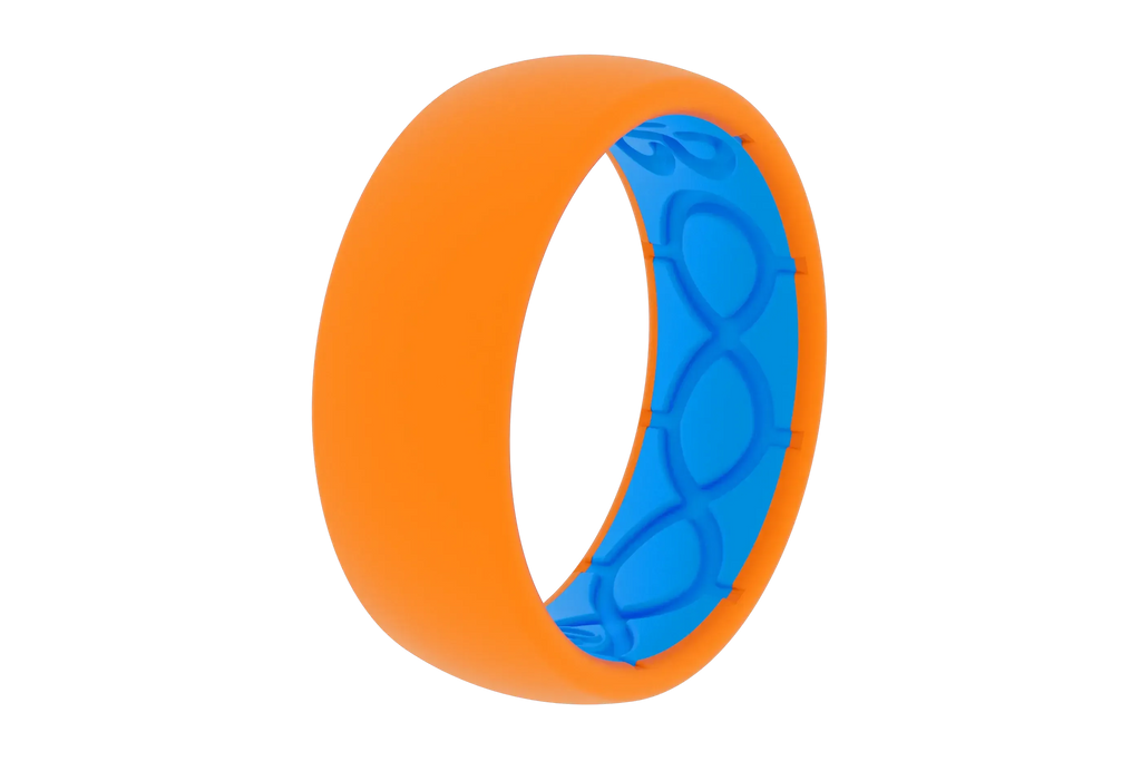 Solid Blaze Orange Ring