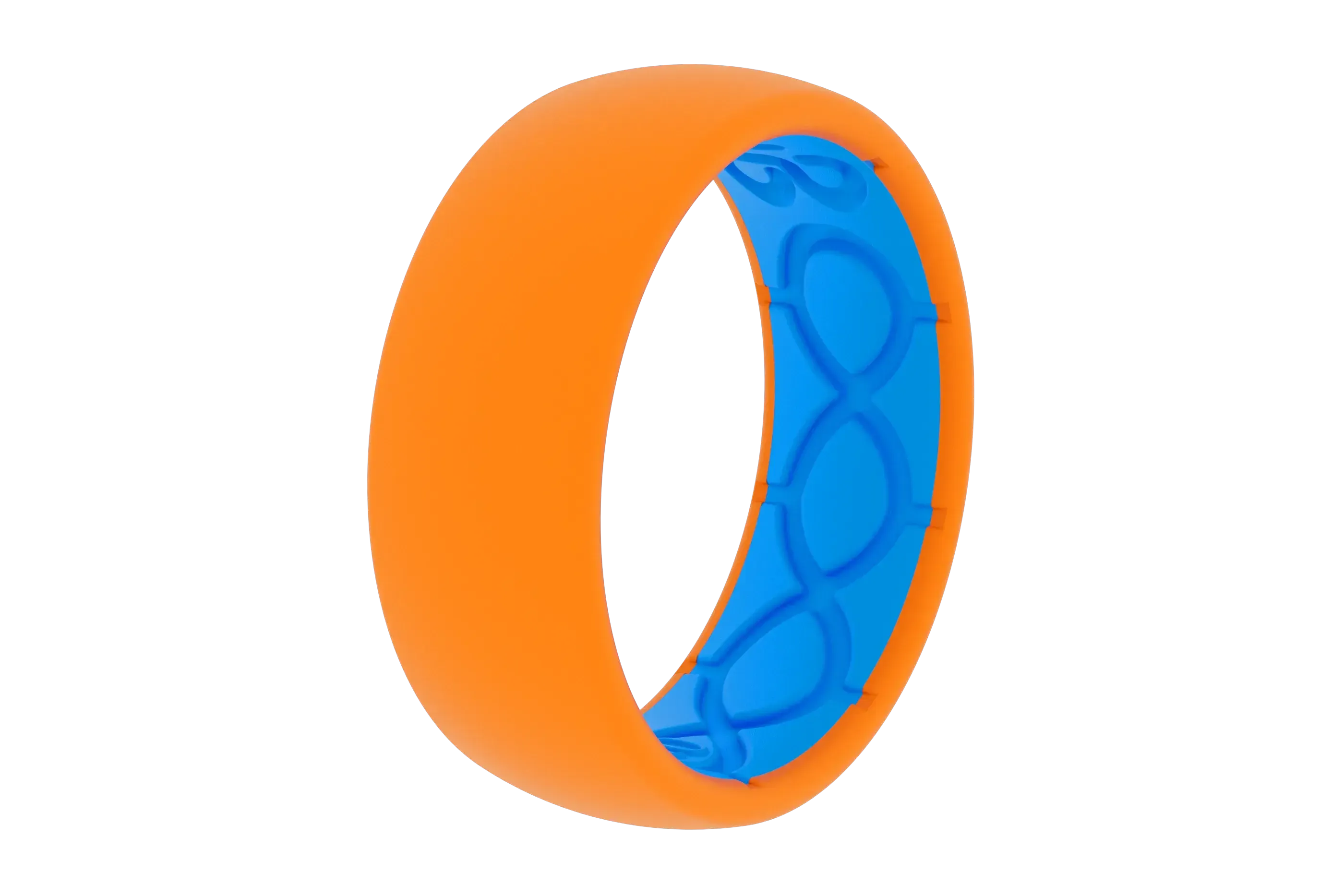 Solid Blaze Orange Ring