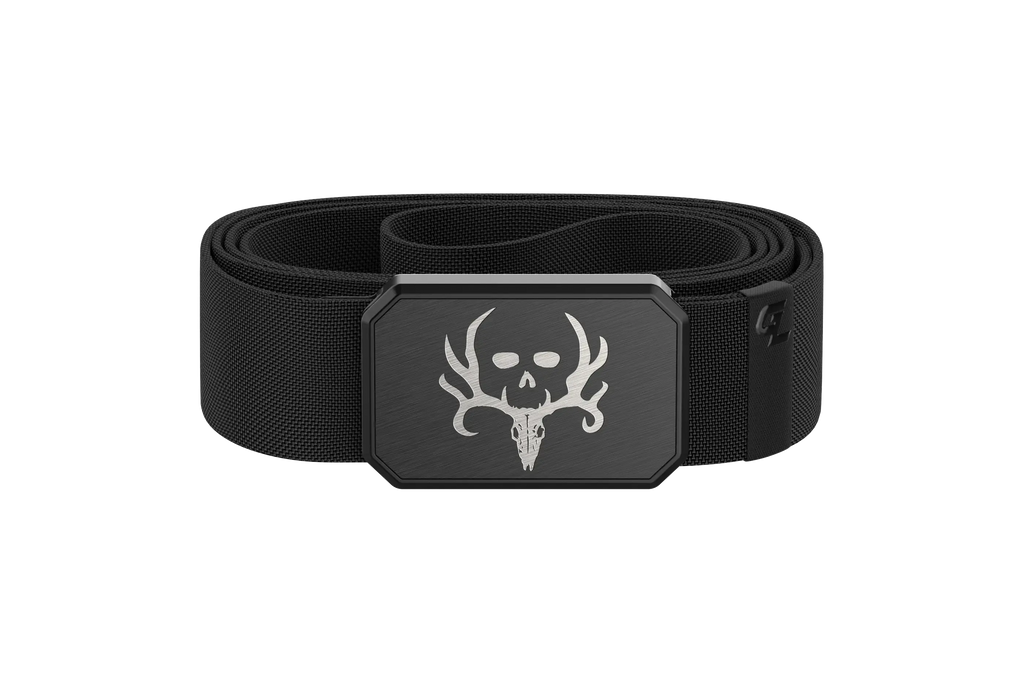 Bone Collector Groove Belt Black/Gun Metal