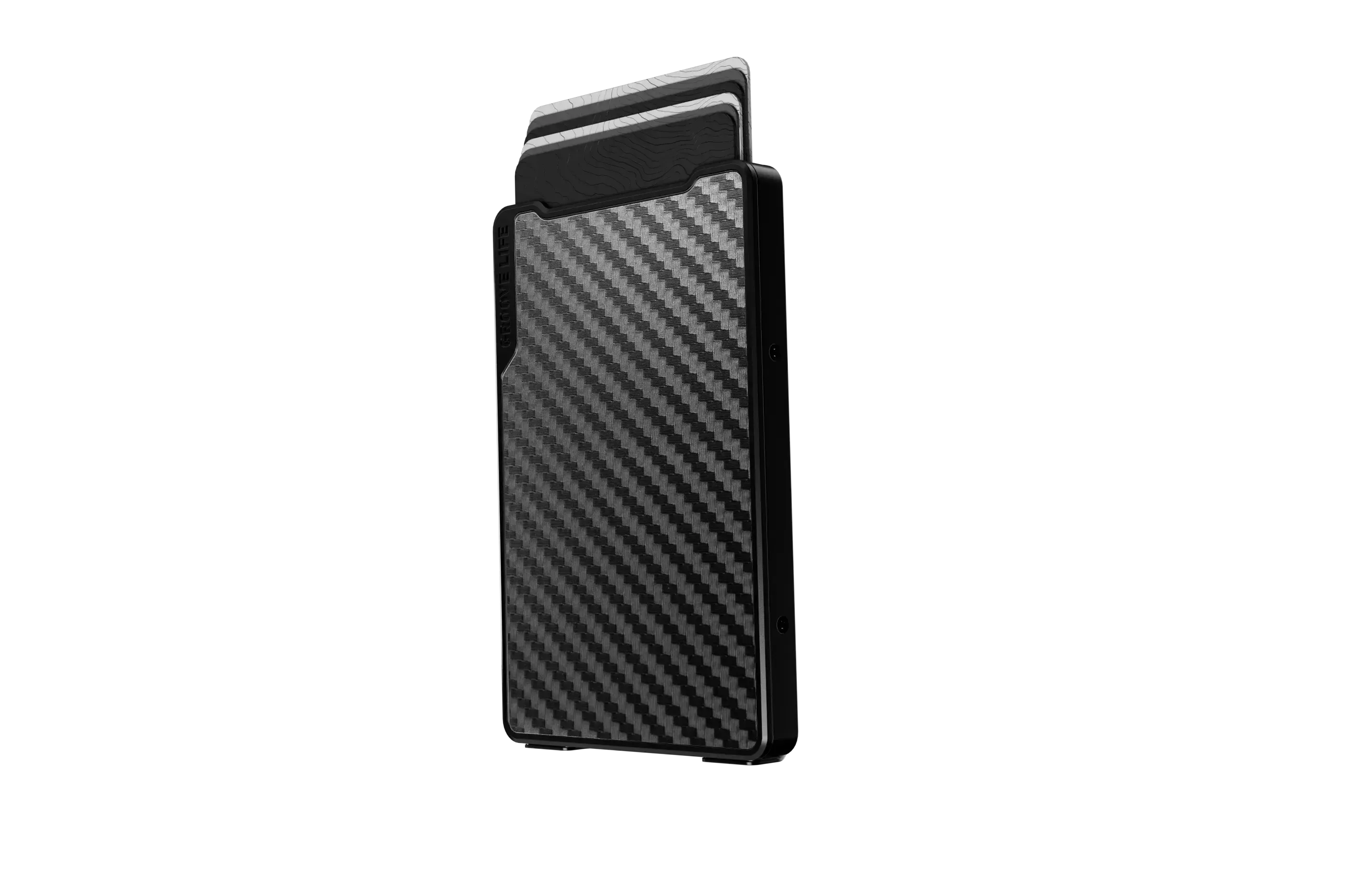 Groove Wallet® Carbon Fiber - Midnight Black