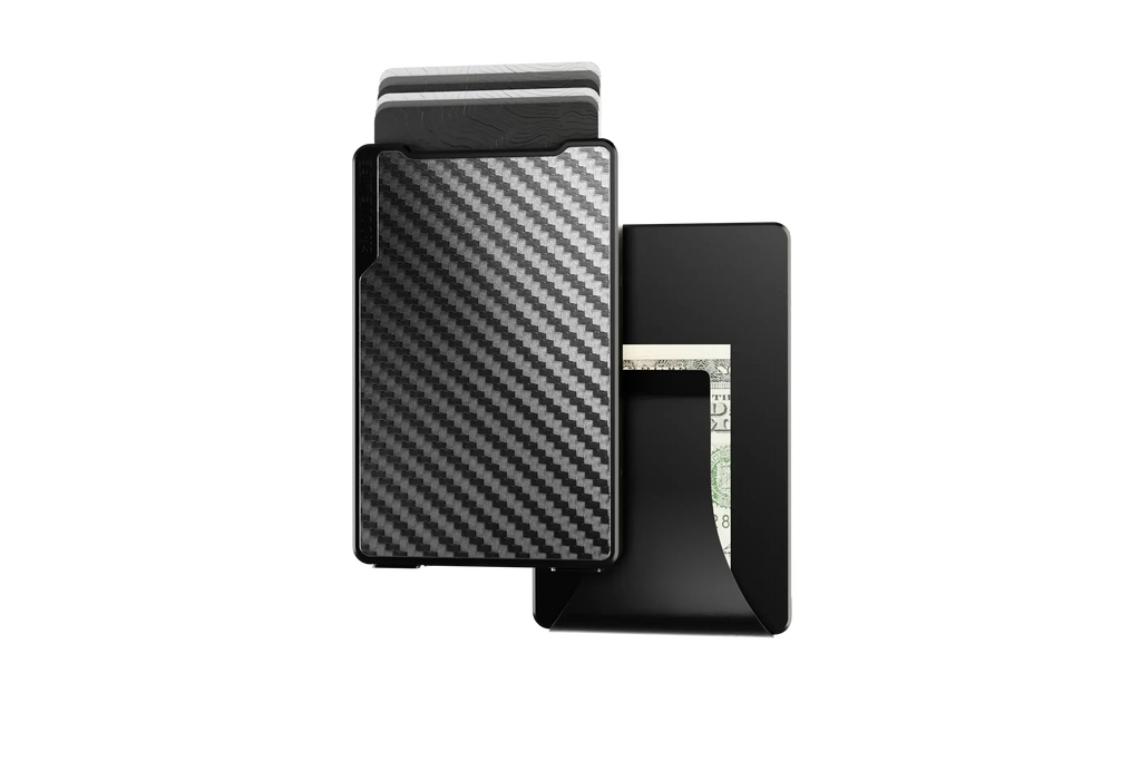 Groove Wallet® Carbon Fiber - Midnight Black