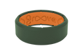 Edge Moss Green &amp; Orange Ring