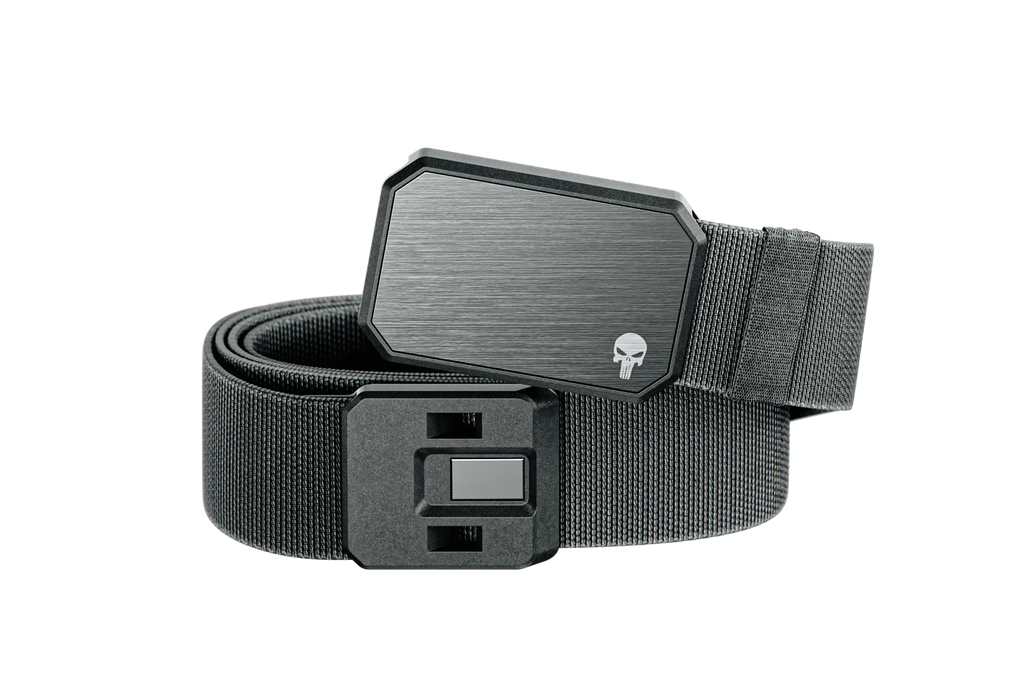 Groove Belt - Punisher Skull Deep Stone/Gun Metal