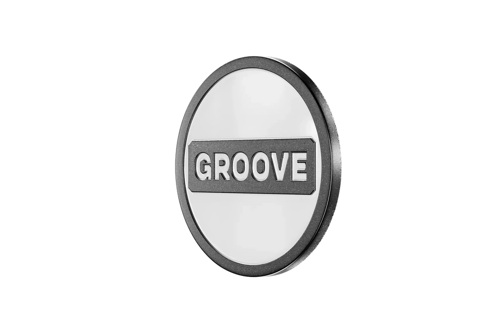 Groove® Golf Ball Marker - White
