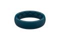 Satin Dark Ocean Thin Ring