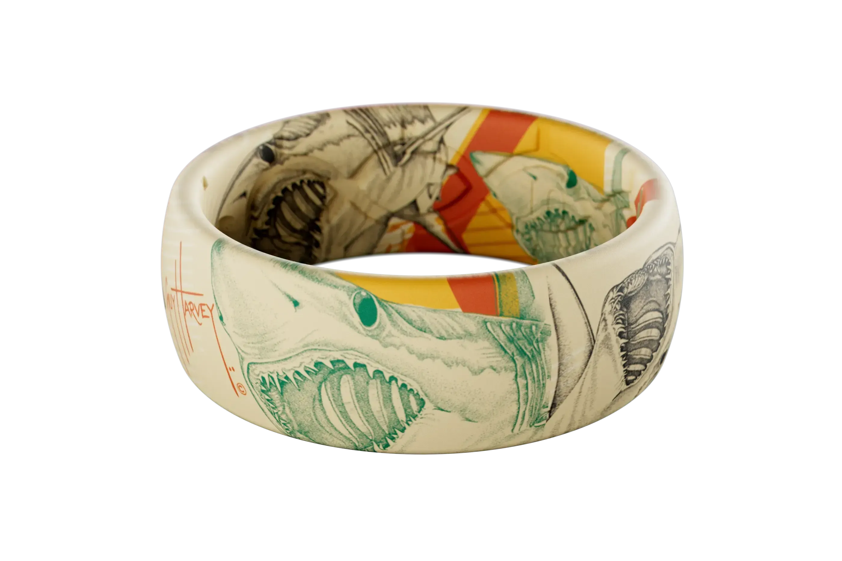 Guy Harvey Mako Shark Ring