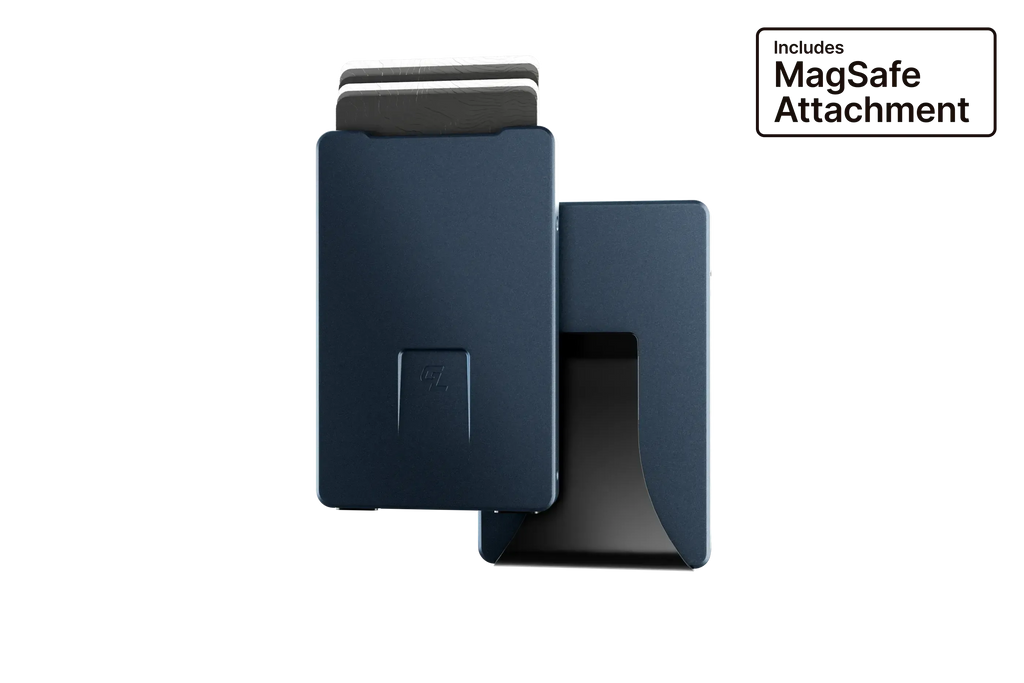 Groove Wallet® with MagSafe Plate - Abyss Navy