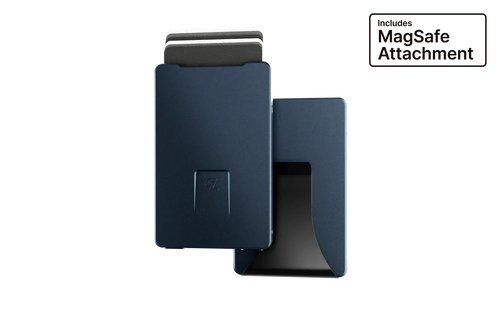 Groove Wallet® with MagSafe Plate - Abyss Navy
