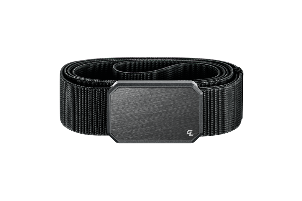 Groove Belt Gun Metal/Black