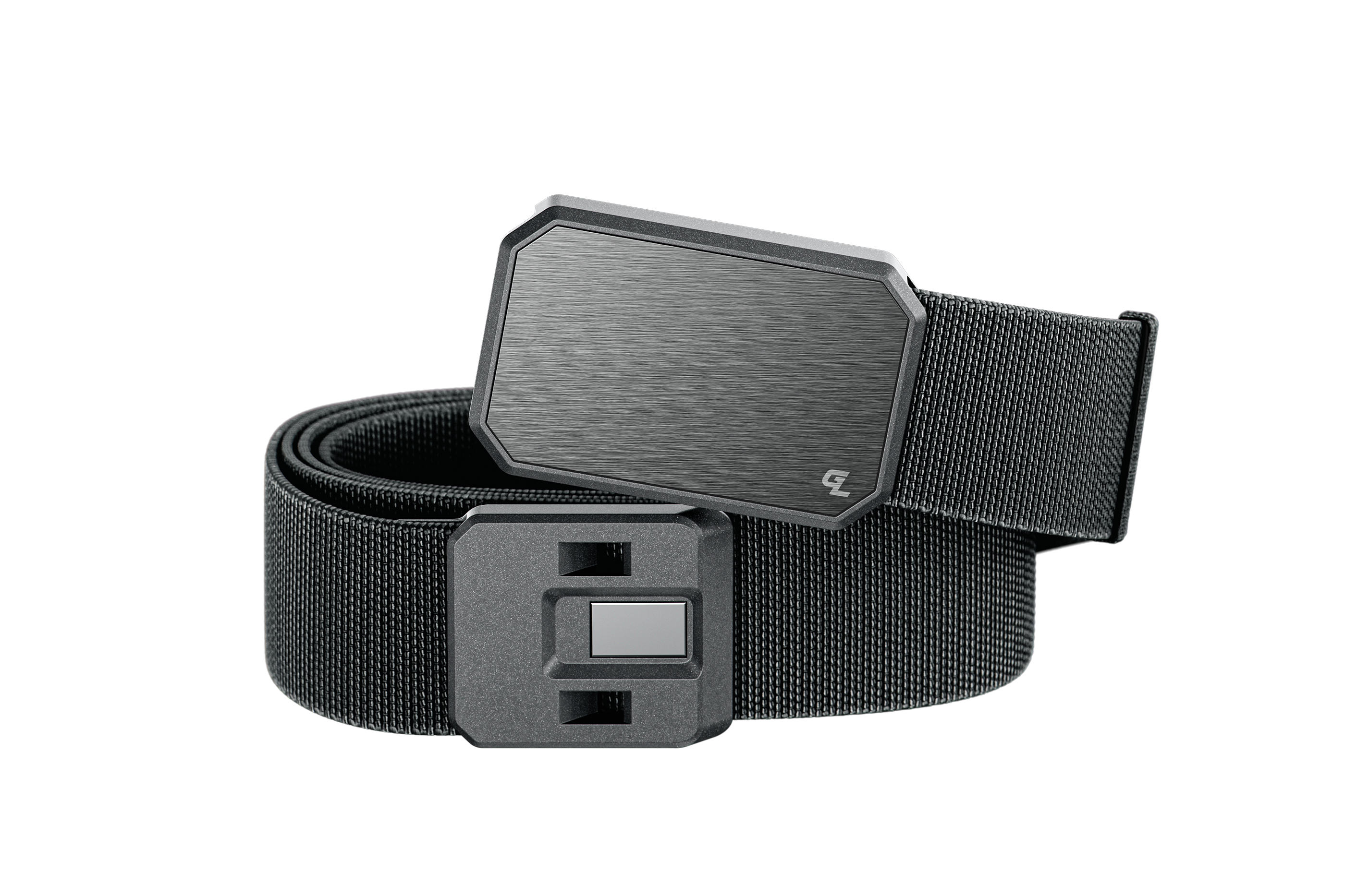 Groove Belt Gun Metal/Black