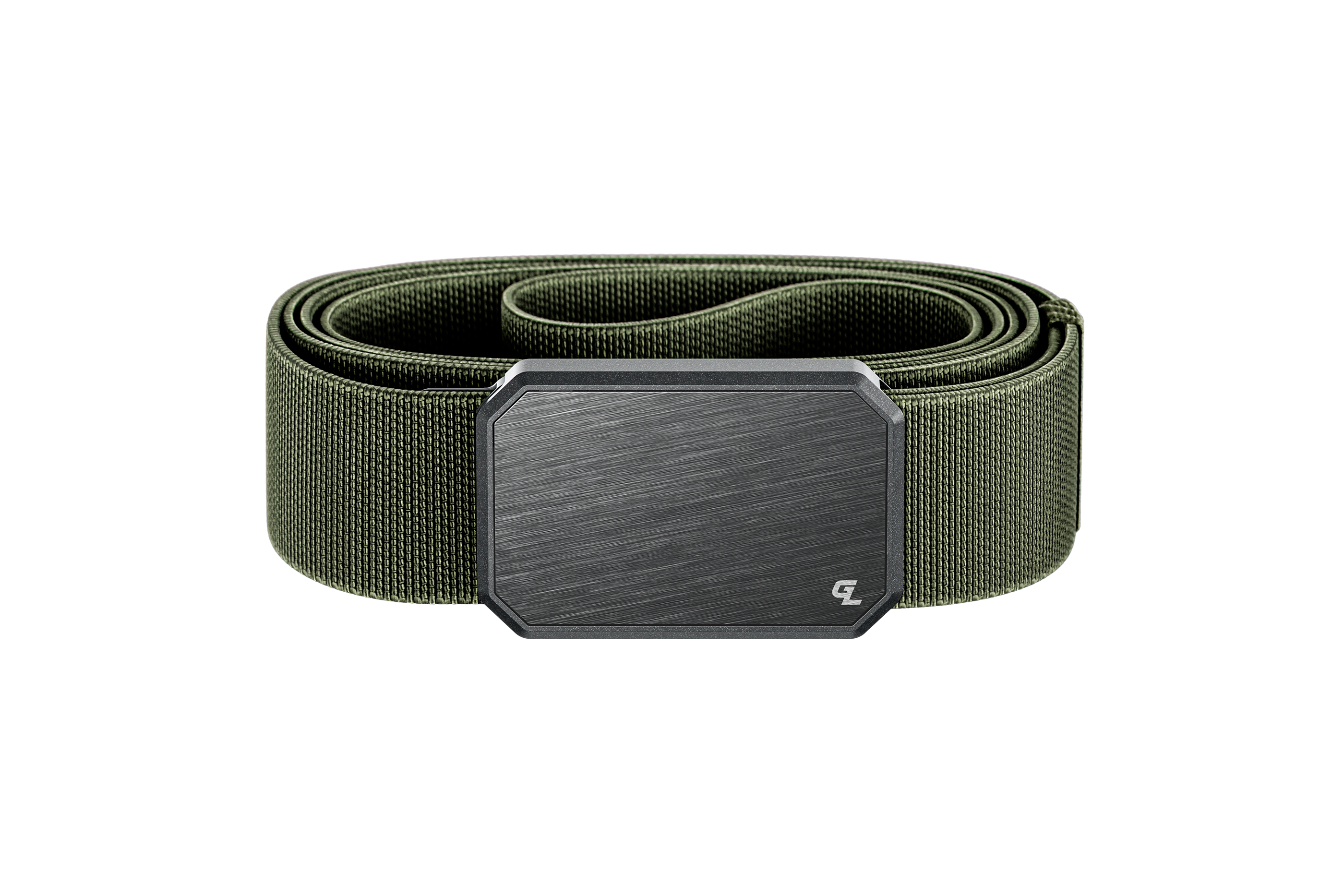 Groove Belt Gun Metal/Base Camp Green