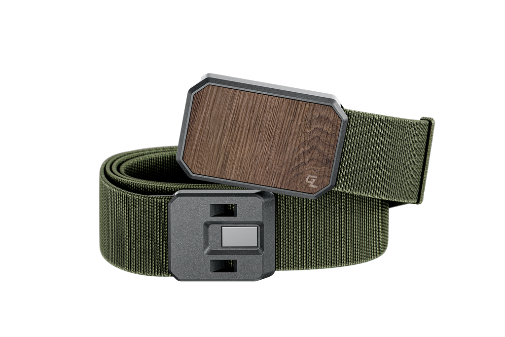 Groove Belt Walnut/Base Camp Green