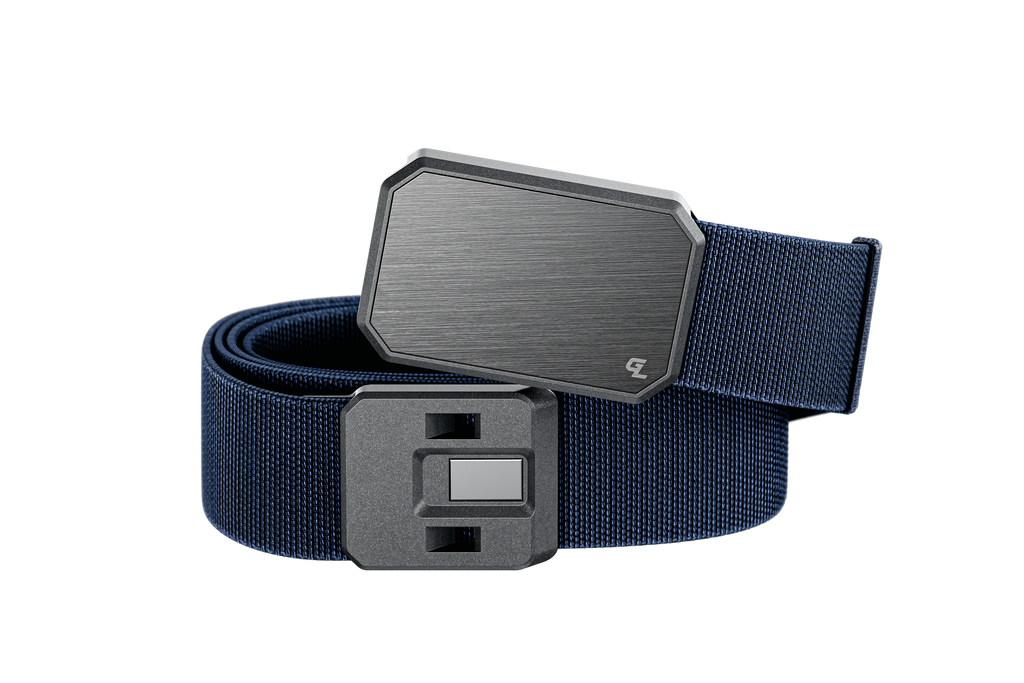 Groove Belt Gun Metal/Abyss Navy