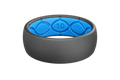 Solid Deep Stone Grey Ring