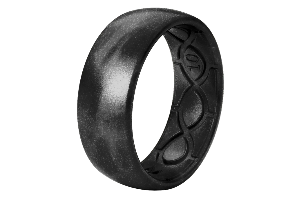 Metallic Black Pearl Ring