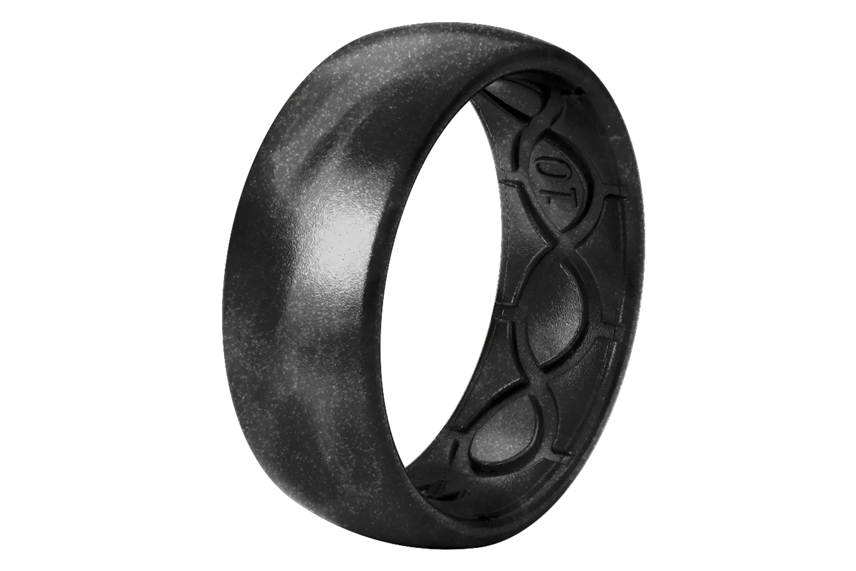 Metallic Black Pearl Ring
