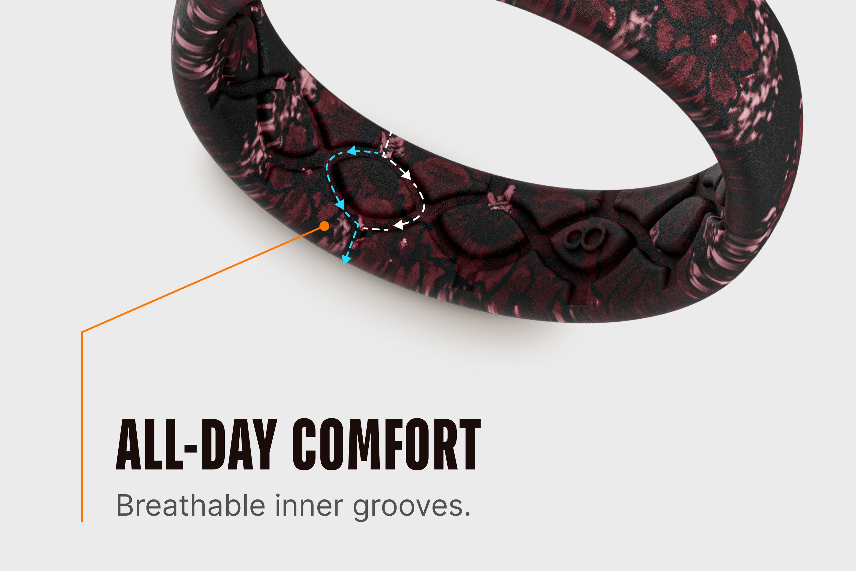 October Cosmos Thin Ring