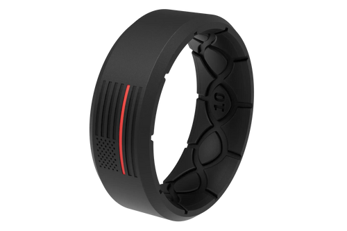 Edge Hero - Protector Black/Red Line Ring