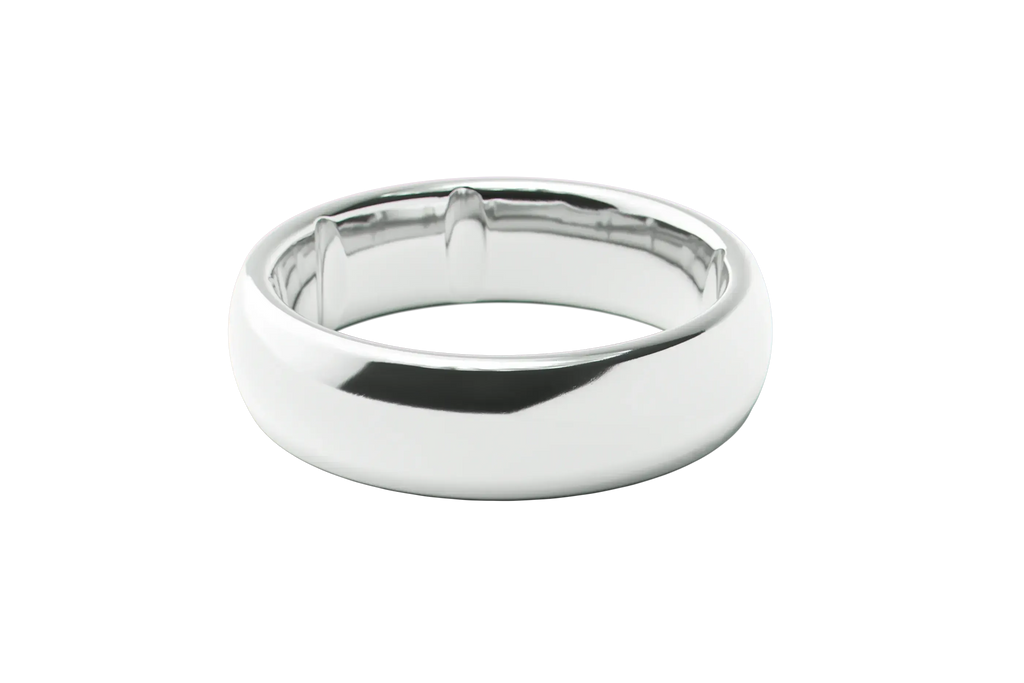 Groove Ring® Tungsten 6mm - Platinum