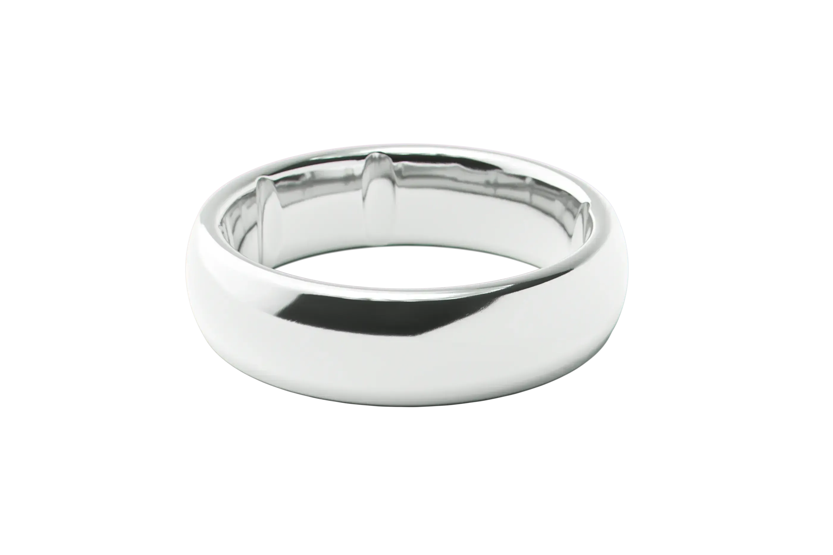 Groove Ring® Tungsten 6mm - Platinum