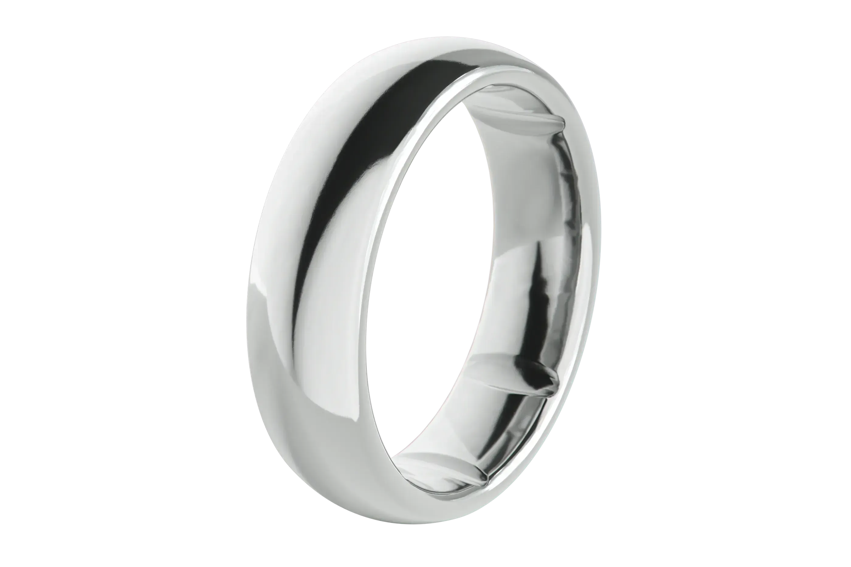 Groove Ring® Tungsten 6mm - Platinum