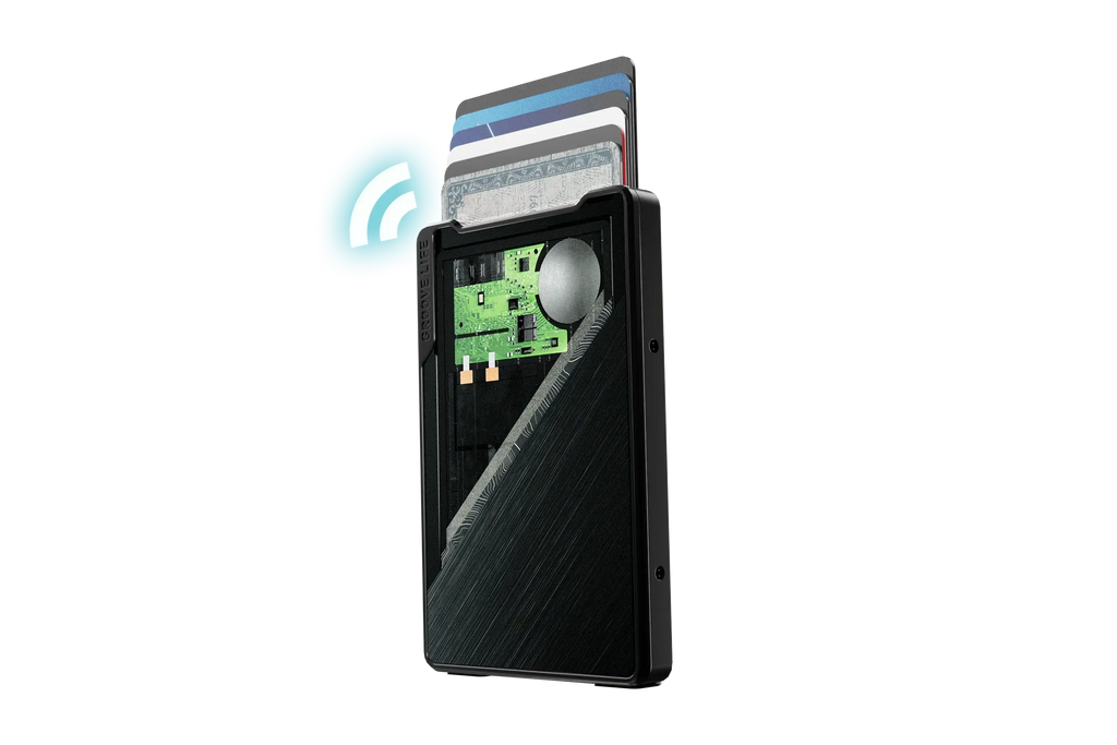Groove Smart Wallet Trace with MagSafe - Midnight Black