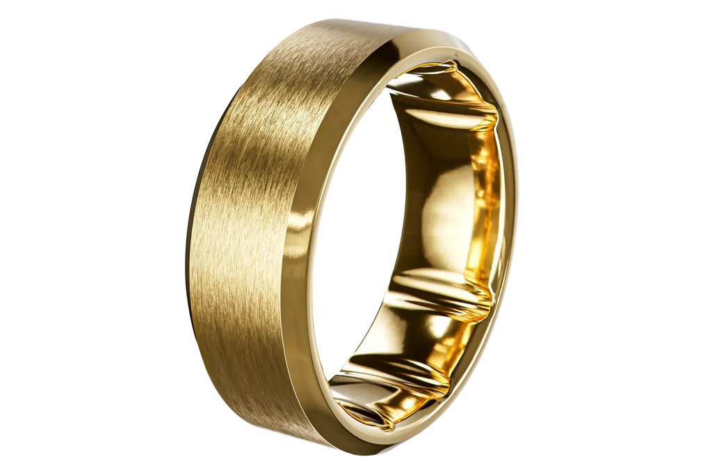 Groove Ring® Tungsten - 24k Gold