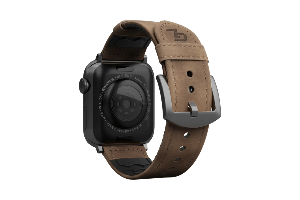 Vulcan Ascent - Brown Apple Leather Watch Band