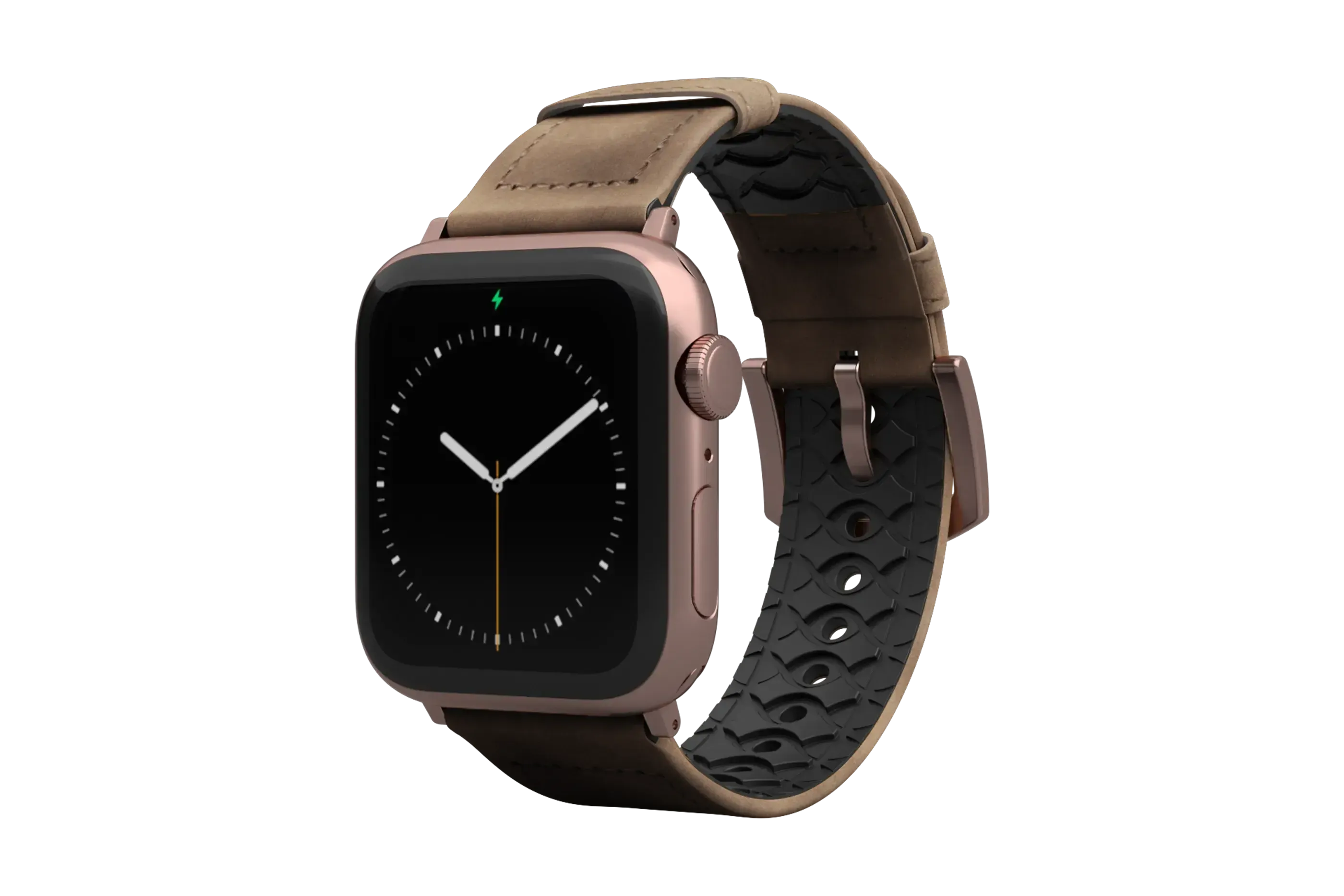 Vulcan Ascent - Brown Apple Leather Watch Band
