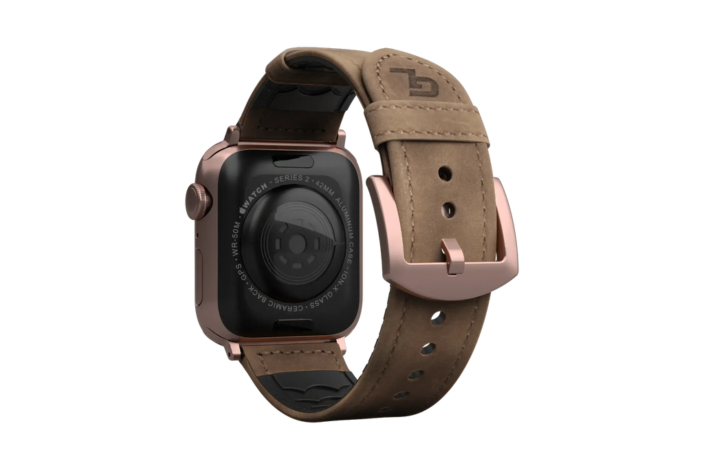 Vulcan Ascent - Brown Apple Leather Watch Band