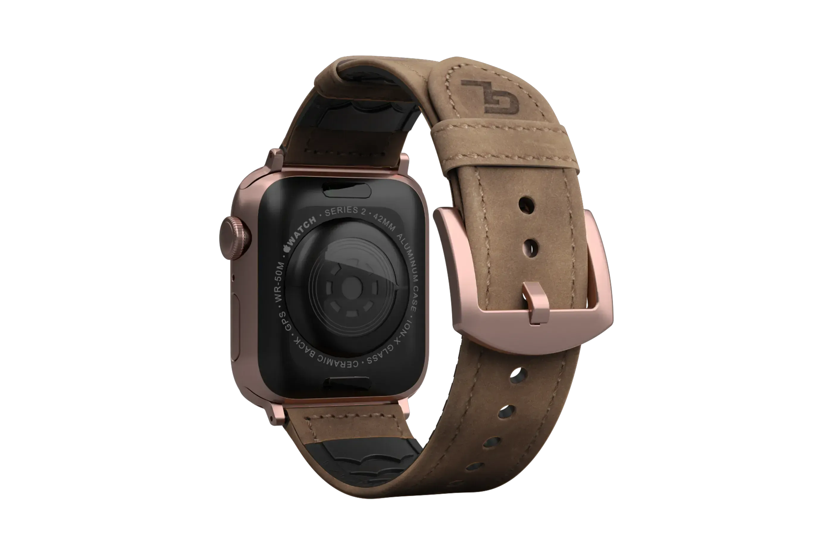 Vulcan Ascent - Brown Apple Leather Watch Band