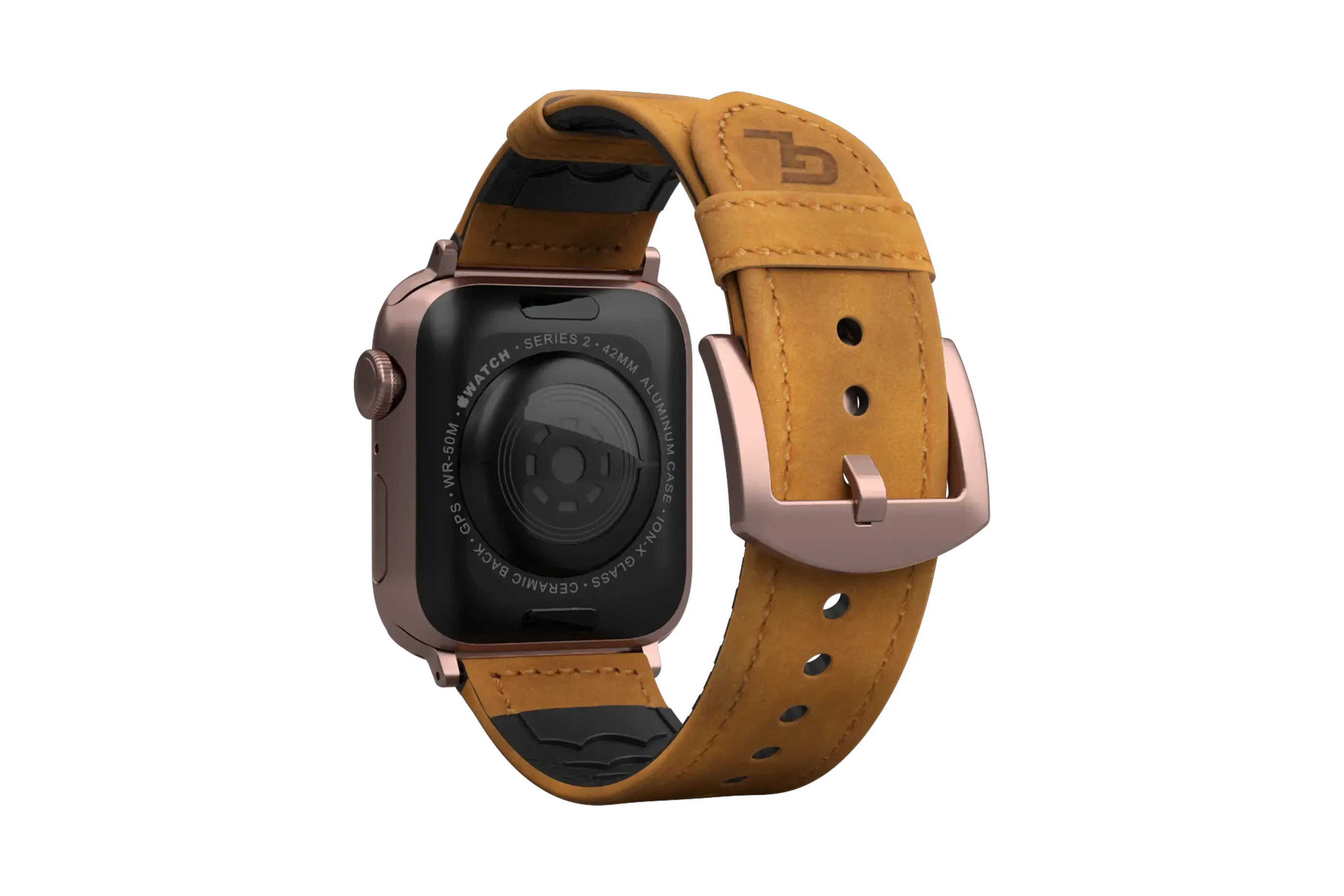 Vulcan Trek - Tan Apple Leather Watch Band